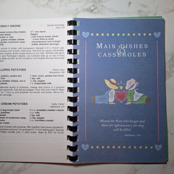 First Baptist Church Raleigh North Carolina Pastor Haskell 1994 Cook Book Recipe - Picture 5 of 10